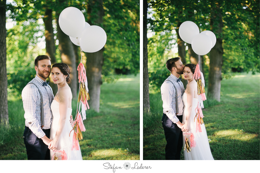 After Wedding Fotoshooting Mit Luftballons Hochzeitsblog Two Wedding Sisters