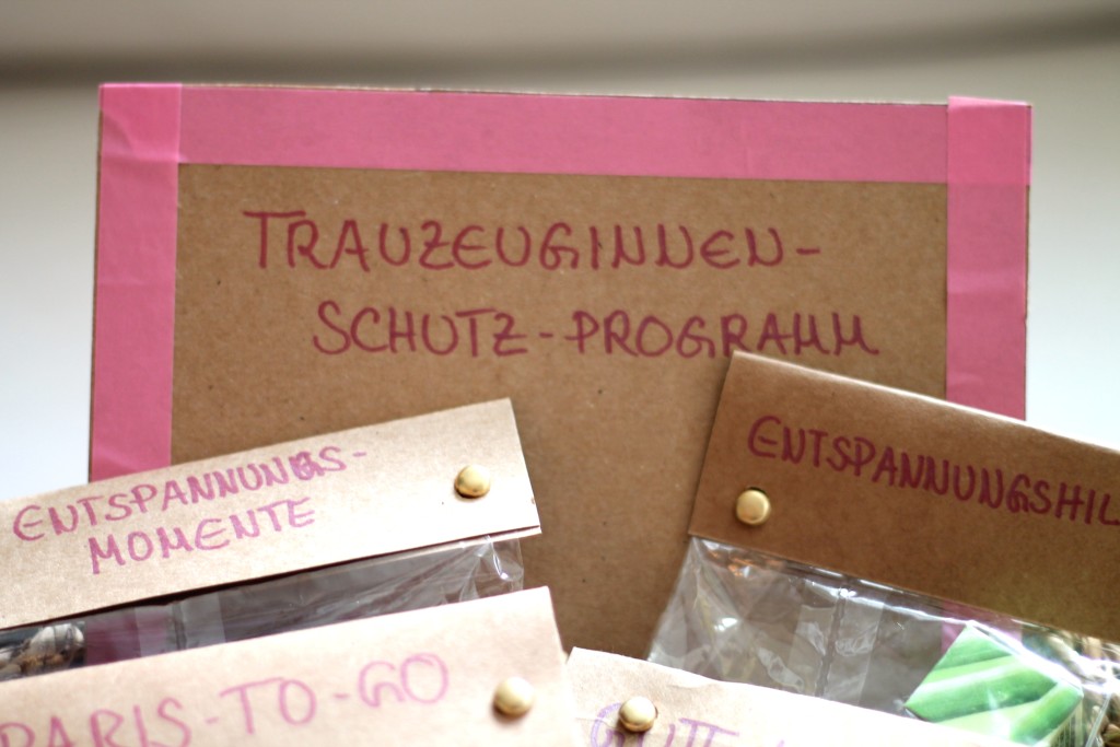Trauzeuginnen Geschenk 1
