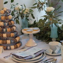 Hochzeit pastellblau