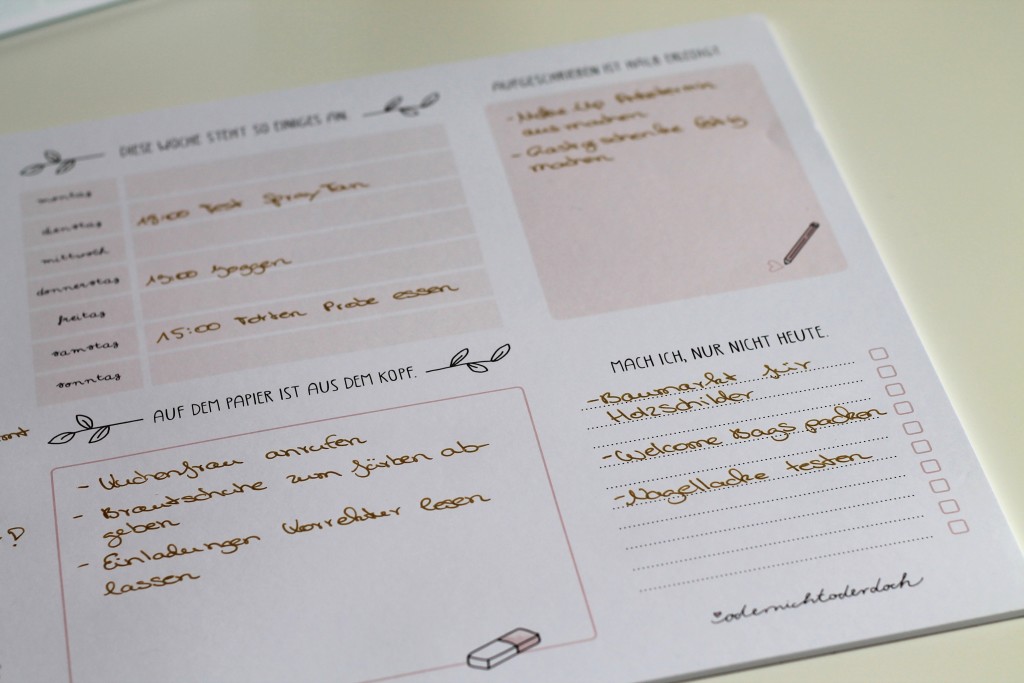 Planer Hochzeitsorganisation